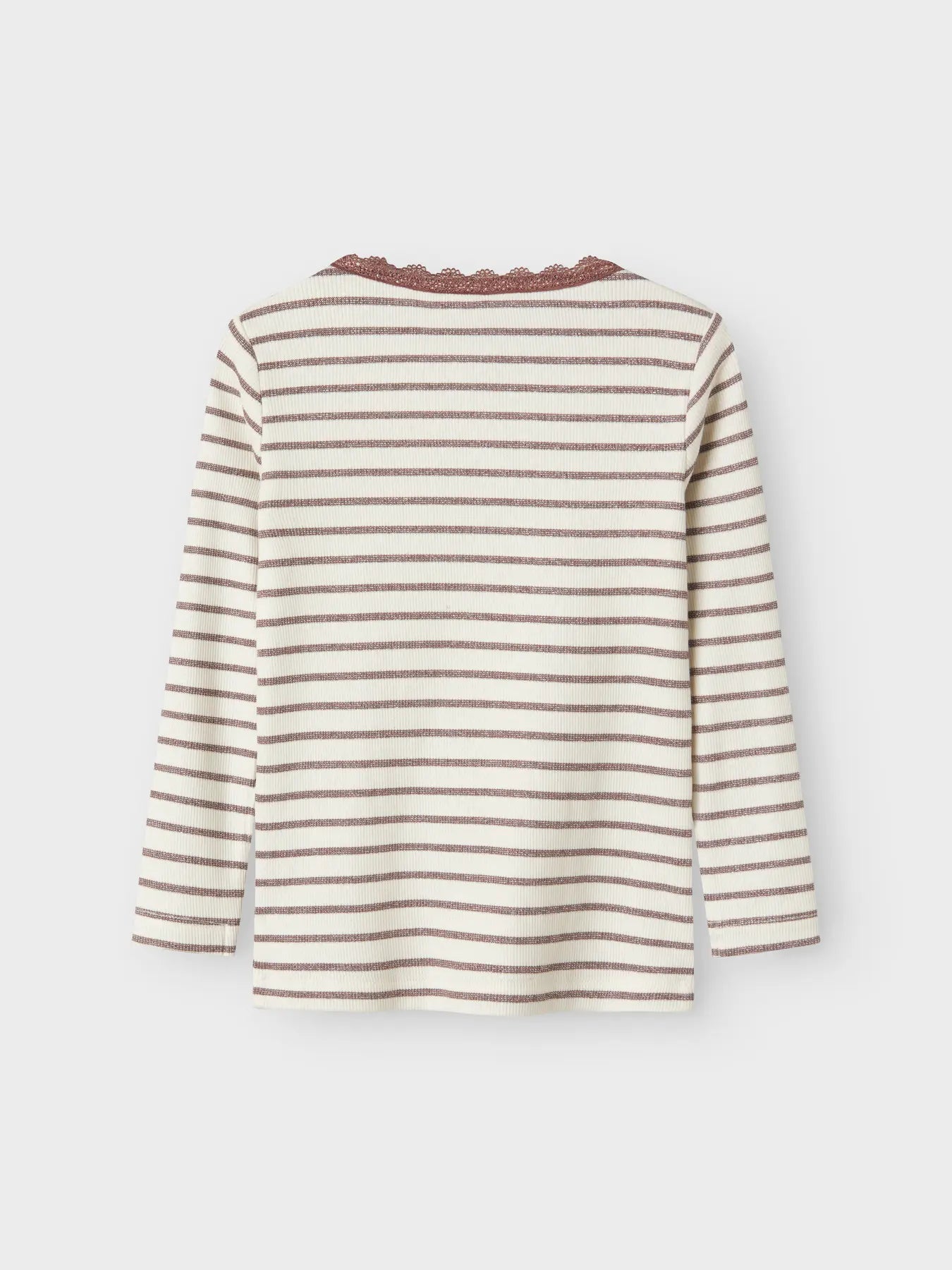 Name it Nette Slim Glitzer Langarmshirt