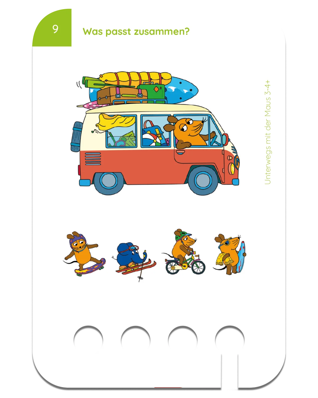 Unterwegs mit der Maus 3-4+