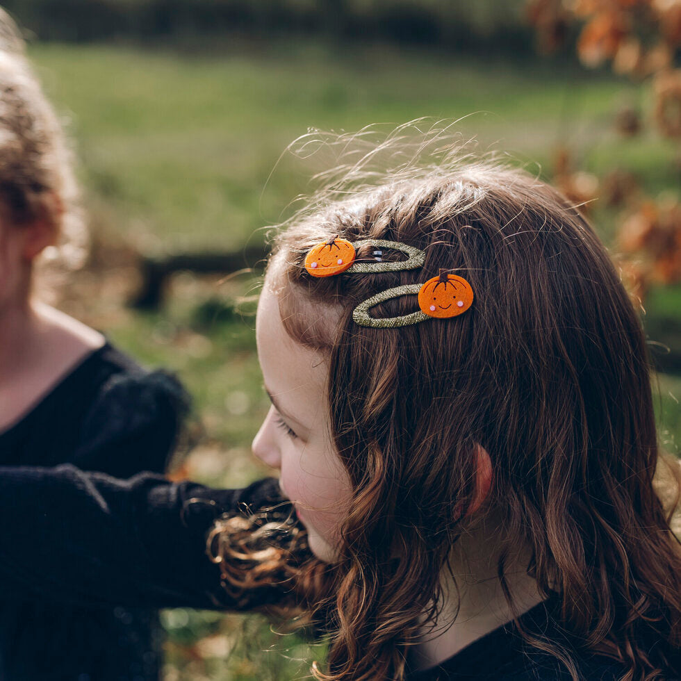 Rockahula Halloween Kleine Kürbis Haarclips