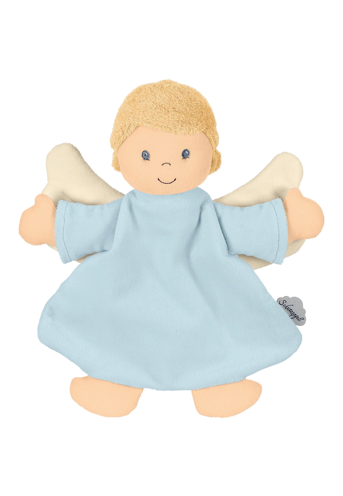 Sterntaler Schmusetuch M Schutzengel blau