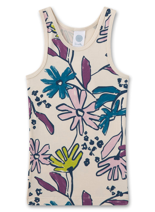 Sanetta Unterhemd - Blumenprint