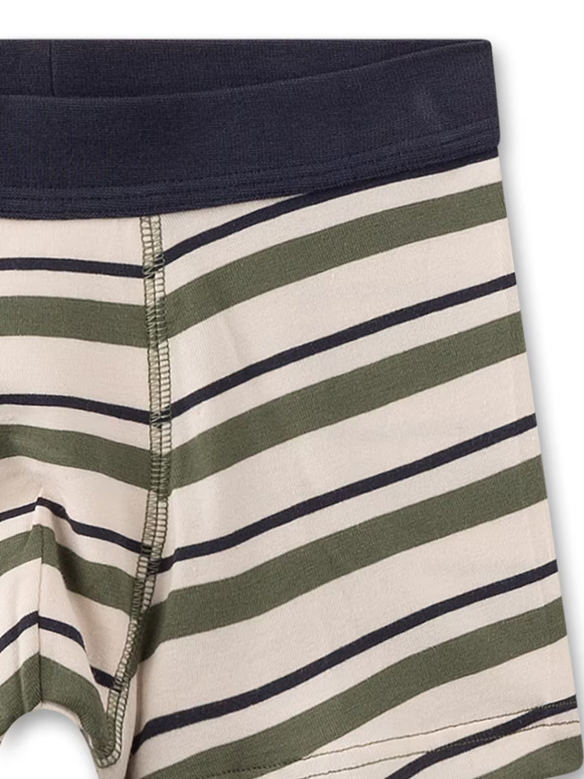 Sanetta Jungen-Hipshorts khaki Ringel