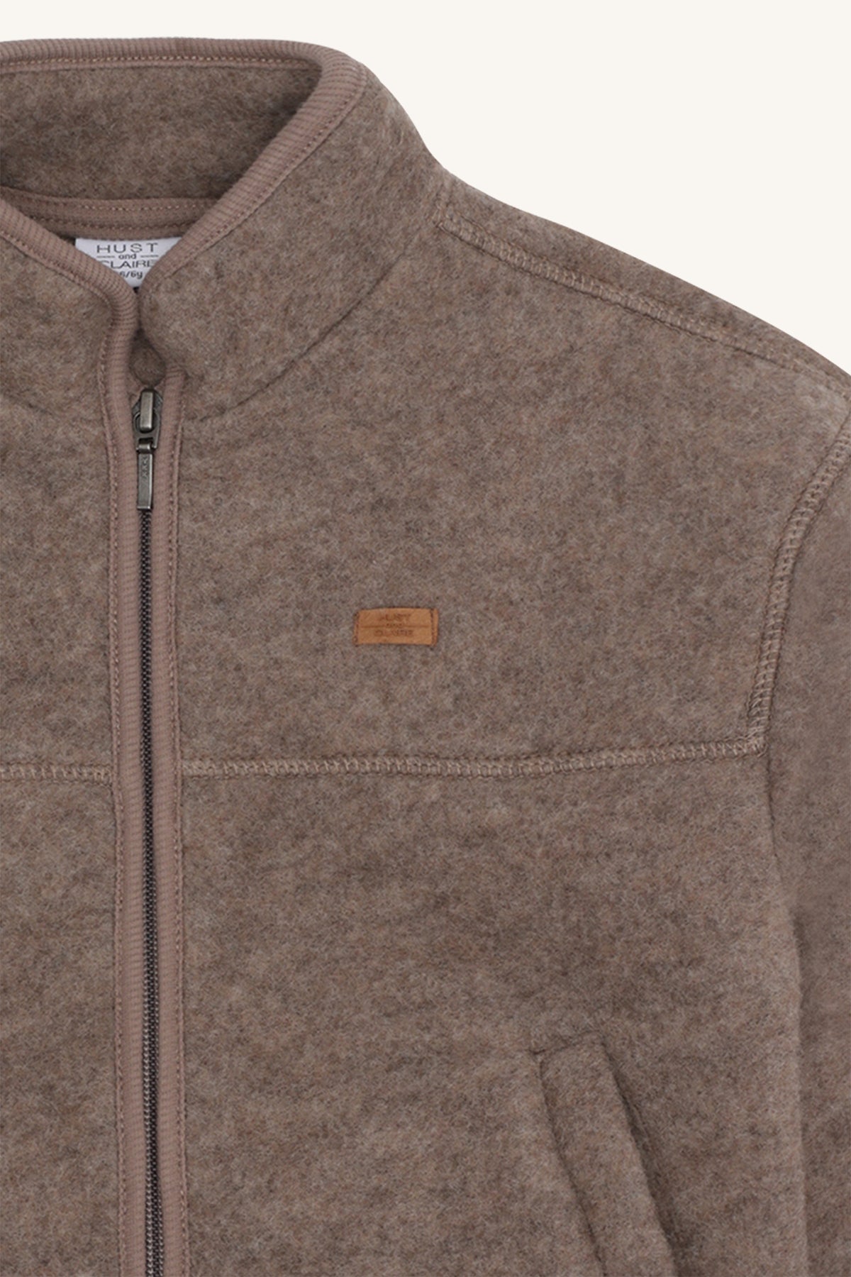 Hust & Claire Emi Zip Jacke Wollfleece