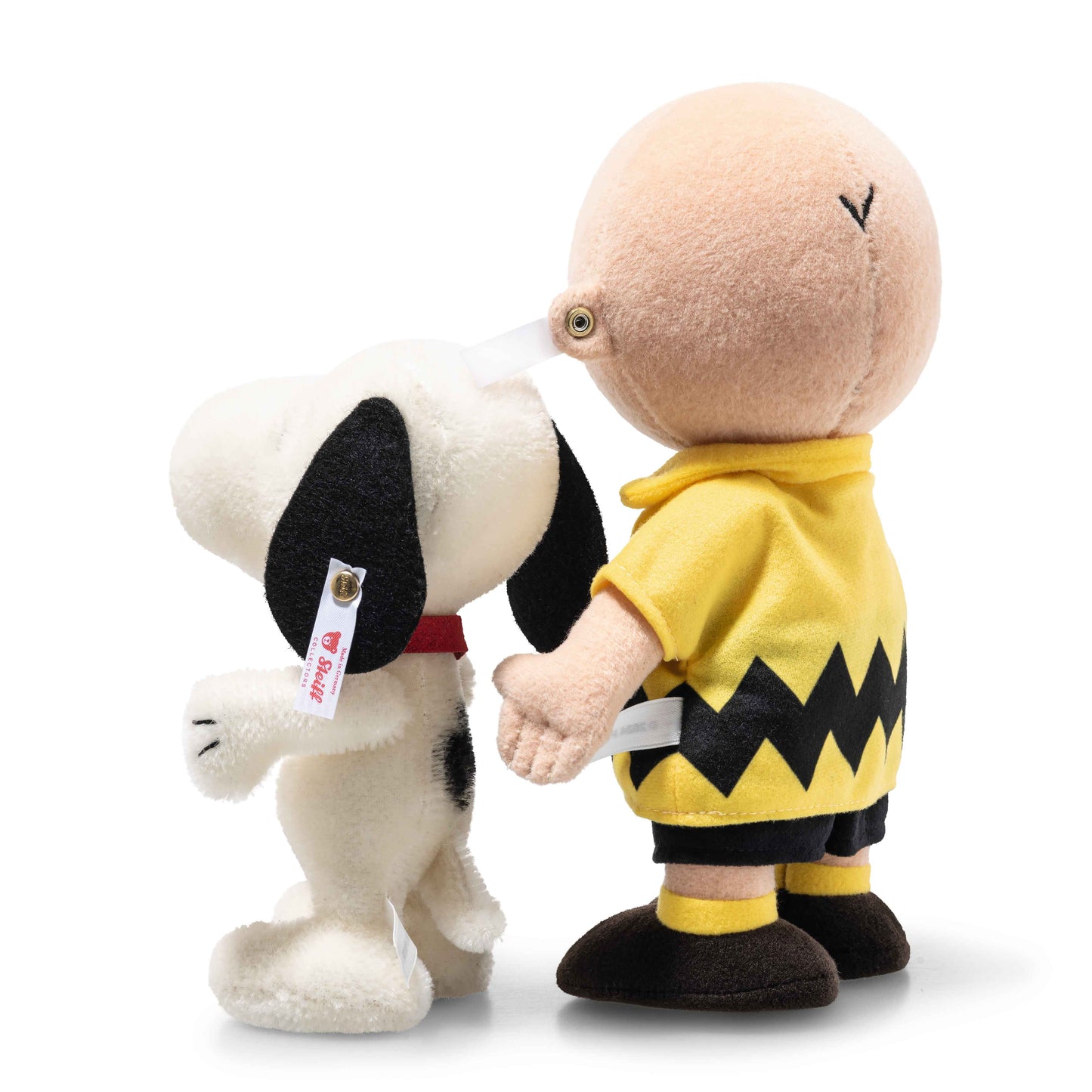 Steiff Charlie Brown mit Snoopy 21cm RMS