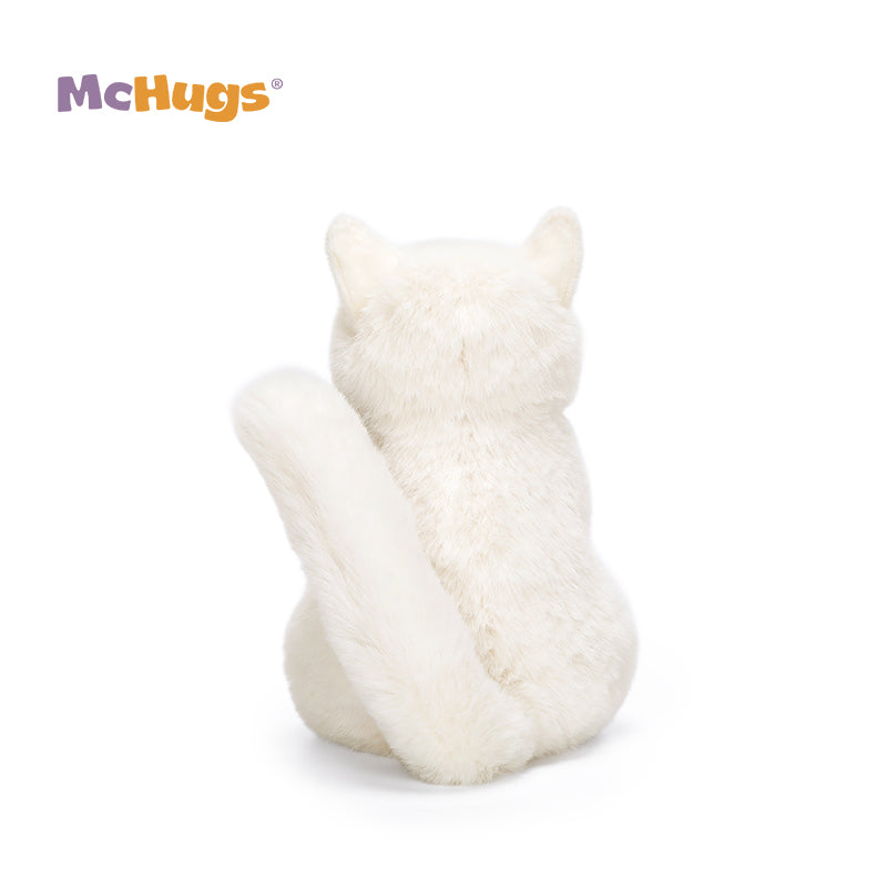 McHugs Soft Milk White Cat 25cm