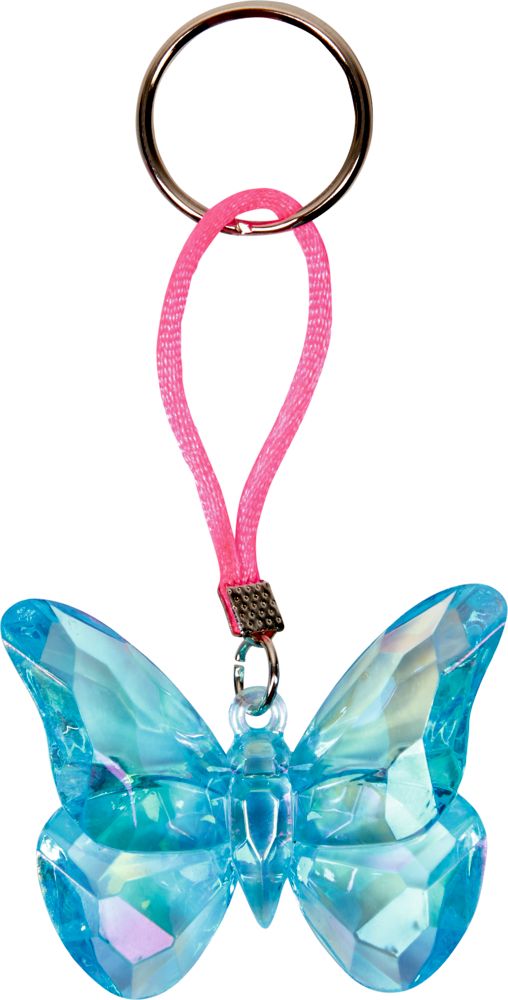 Diamant-Schlüsselanhänger Prinzessin Lillifee - blau