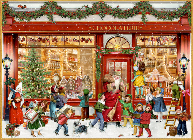 Chocolaterie, A4 Wand-Adventskalender