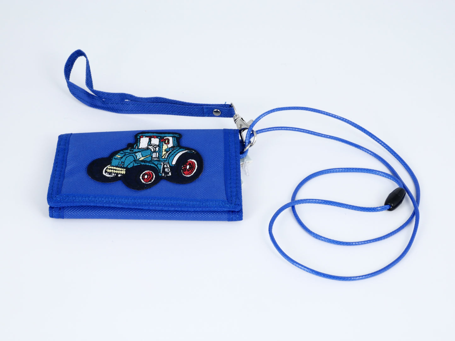 KisMe Brustbeutel Traktor blau blau mit Sicherheitsverschluß
