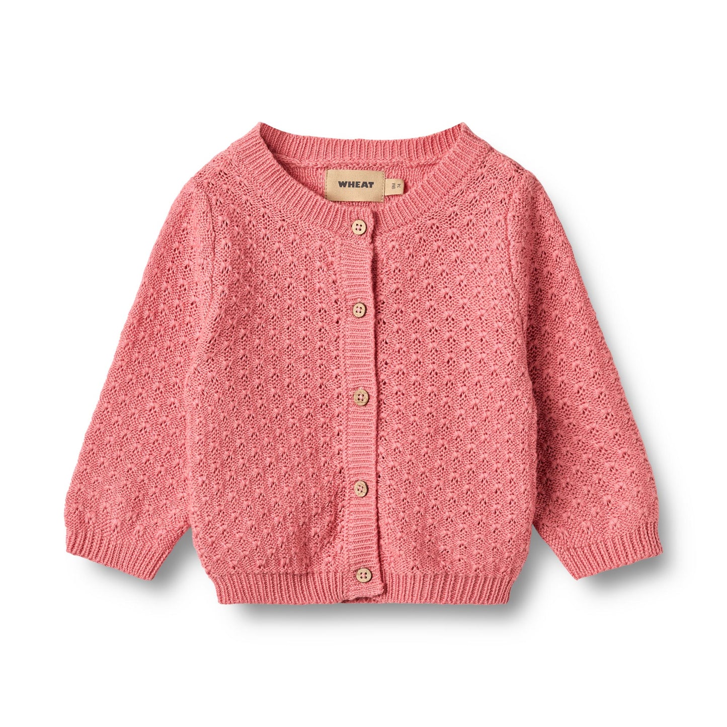 Wheat Mädchen Strickjacke Magnella - soft pink