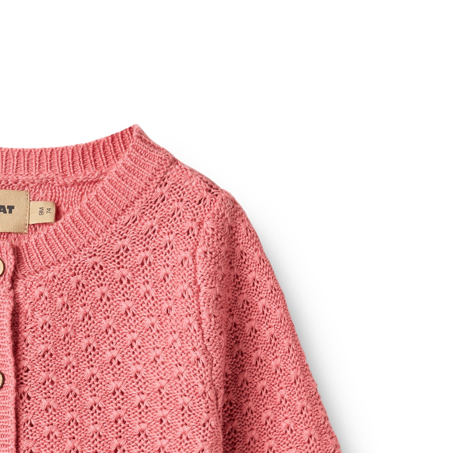 Wheat Mädchen Strickjacke Magnella - soft pink