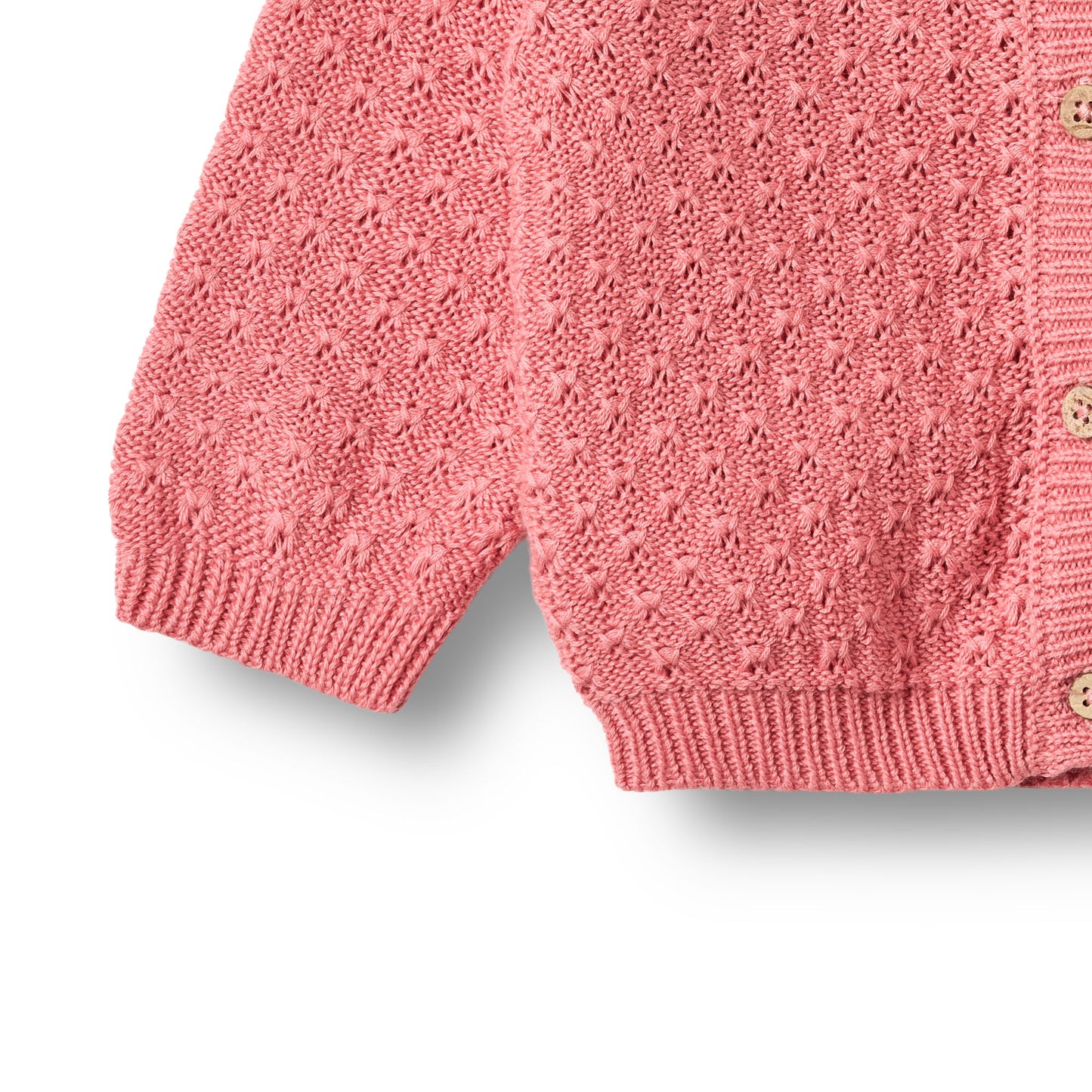 Wheat Mädchen Strickjacke Magnella - soft pink