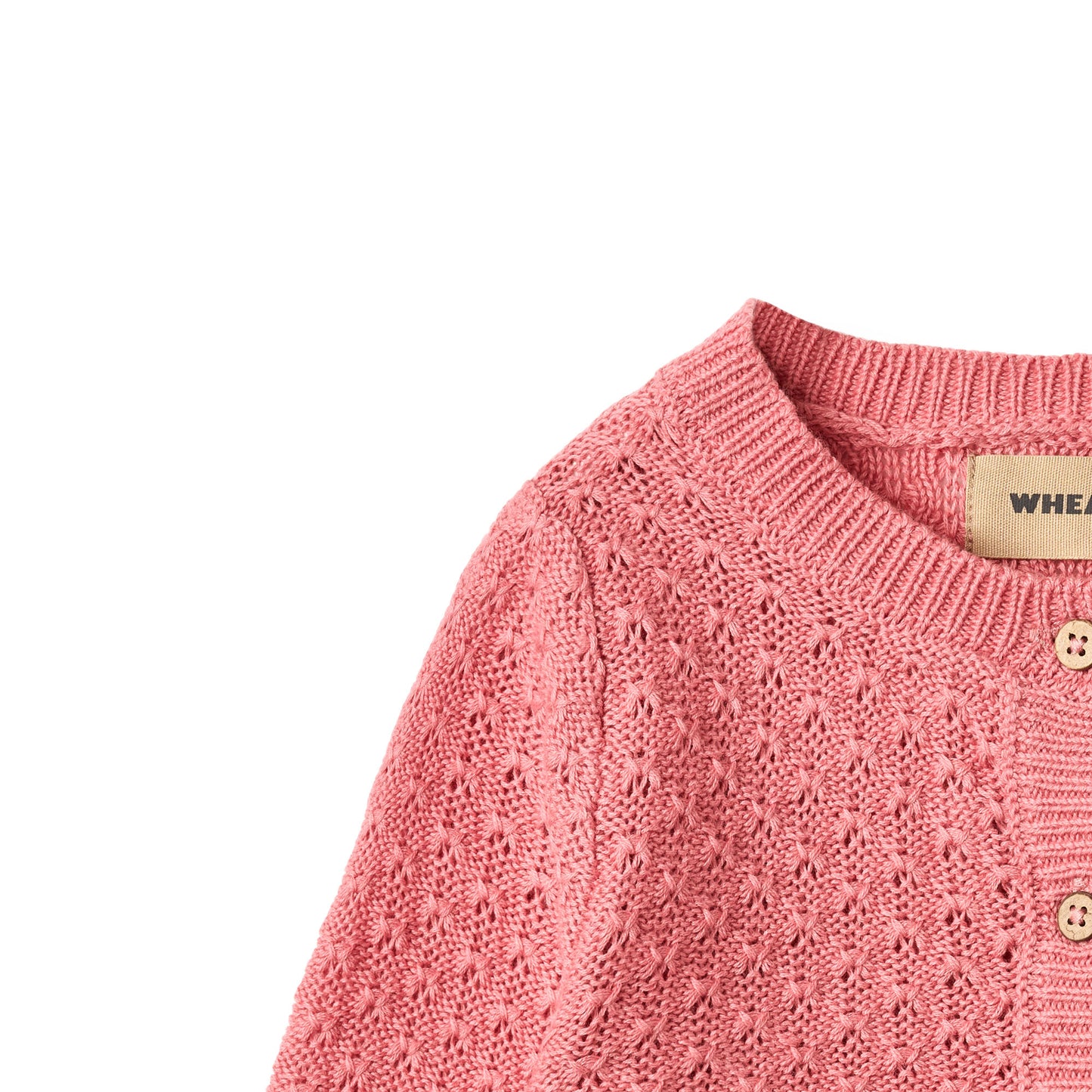Wheat Mädchen Strickjacke Magnella - soft pink