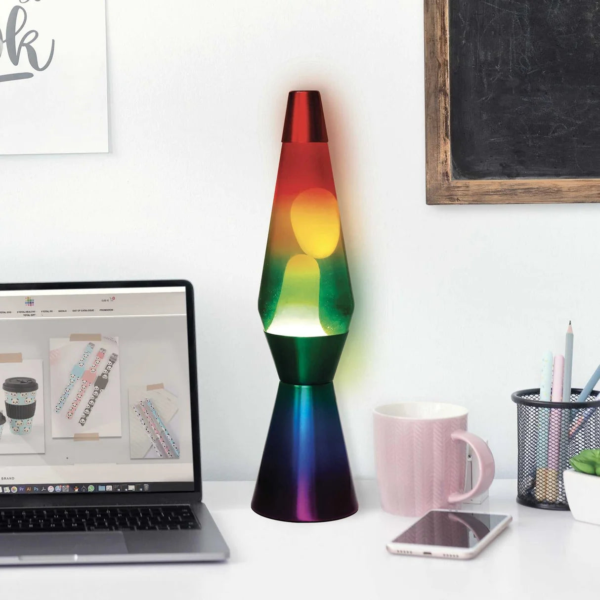i-Total Lavalampe rainbow