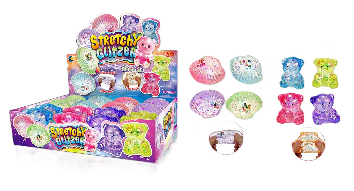Stretchy Glitzer Bärchen