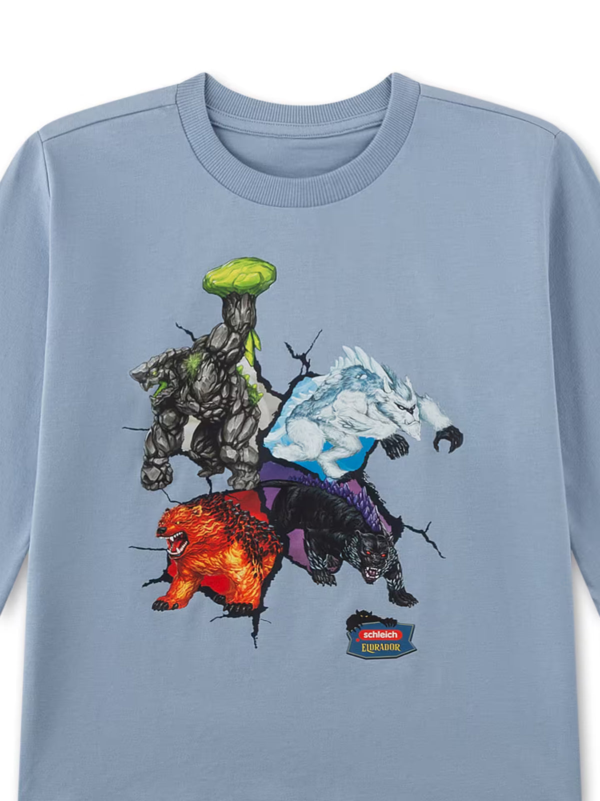 Sanetta Kinder Langarm-Shirt hellblau Eldrador®