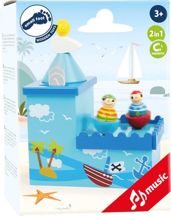 small foot Spieluhr & Spardose Piraten
