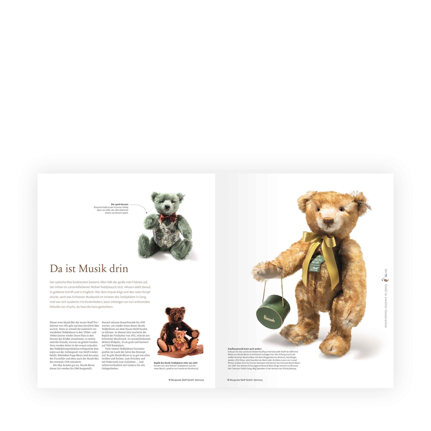 Steiff Lesebuch Steiff Teddybaeren