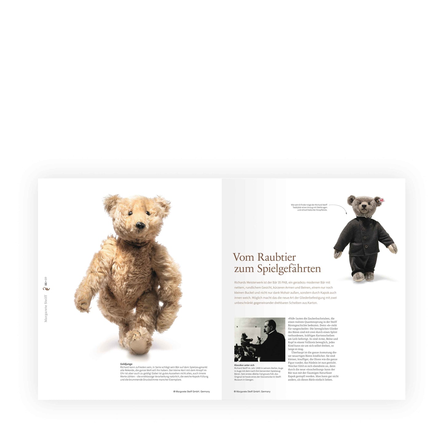 Steiff Lesebuch Steiff Teddybaeren
