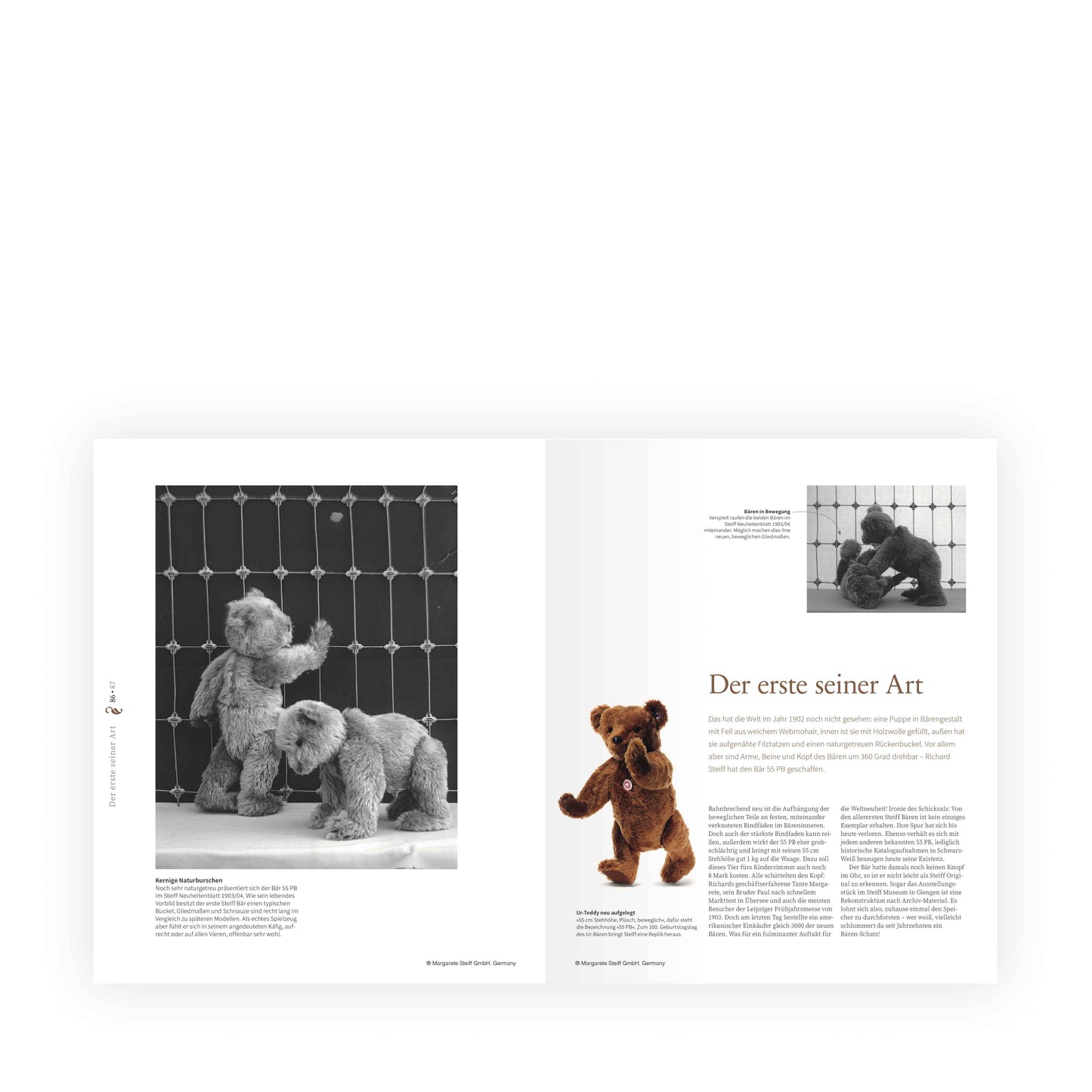 Steiff Lesebuch Steiff Teddybaeren