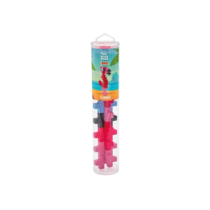 Plus-Plus Bausteine BIG: Flamingo – 15 Teile