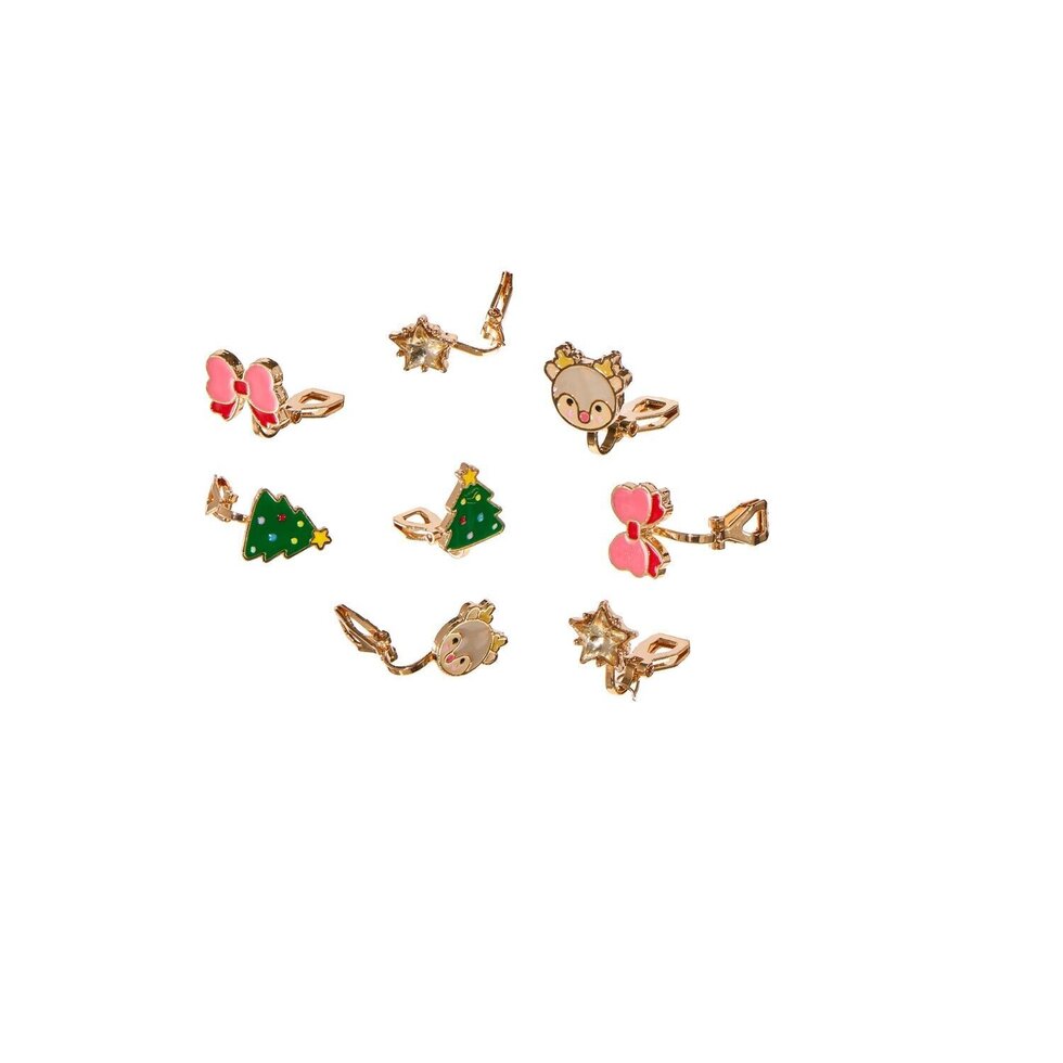 Rockahula X-Mas Fröhliche Weihnachts Ohrclips