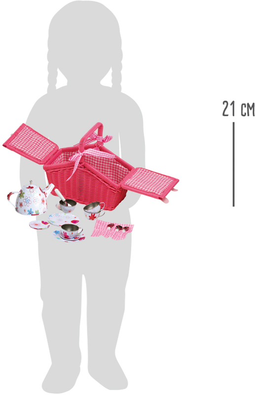 small foot Picknickkorb Bunte Blume