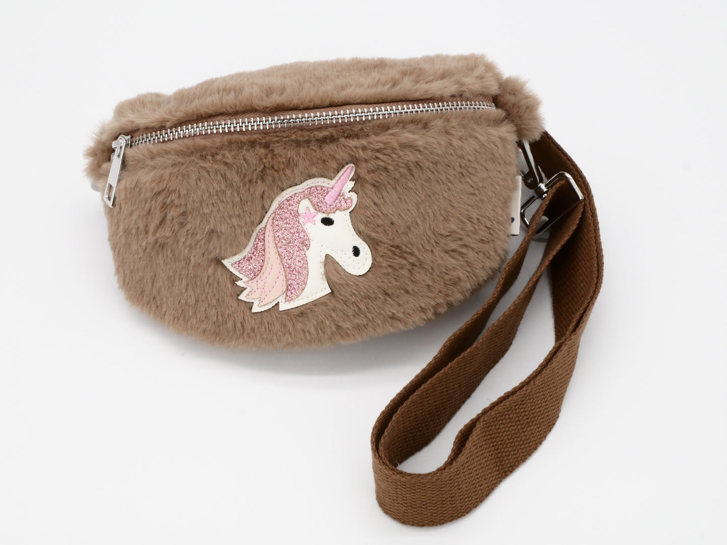 KisMe Sidebag plüsch braun