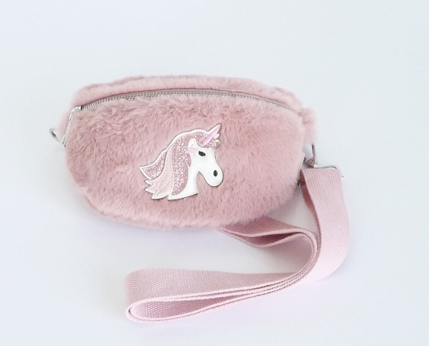 KisMe Sidebag Einhorn Plüsch rosa