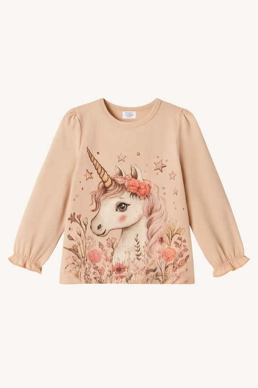 Hust & Claire Langarmshirt Alma Unicorn