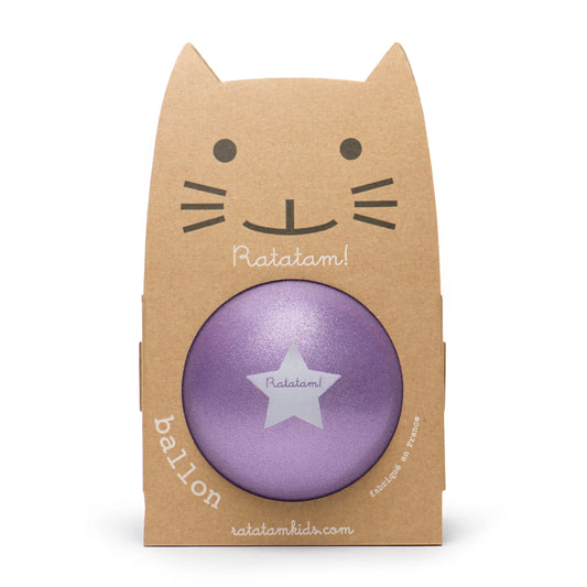 Ratatam! Glitter Ball - violet 15cm