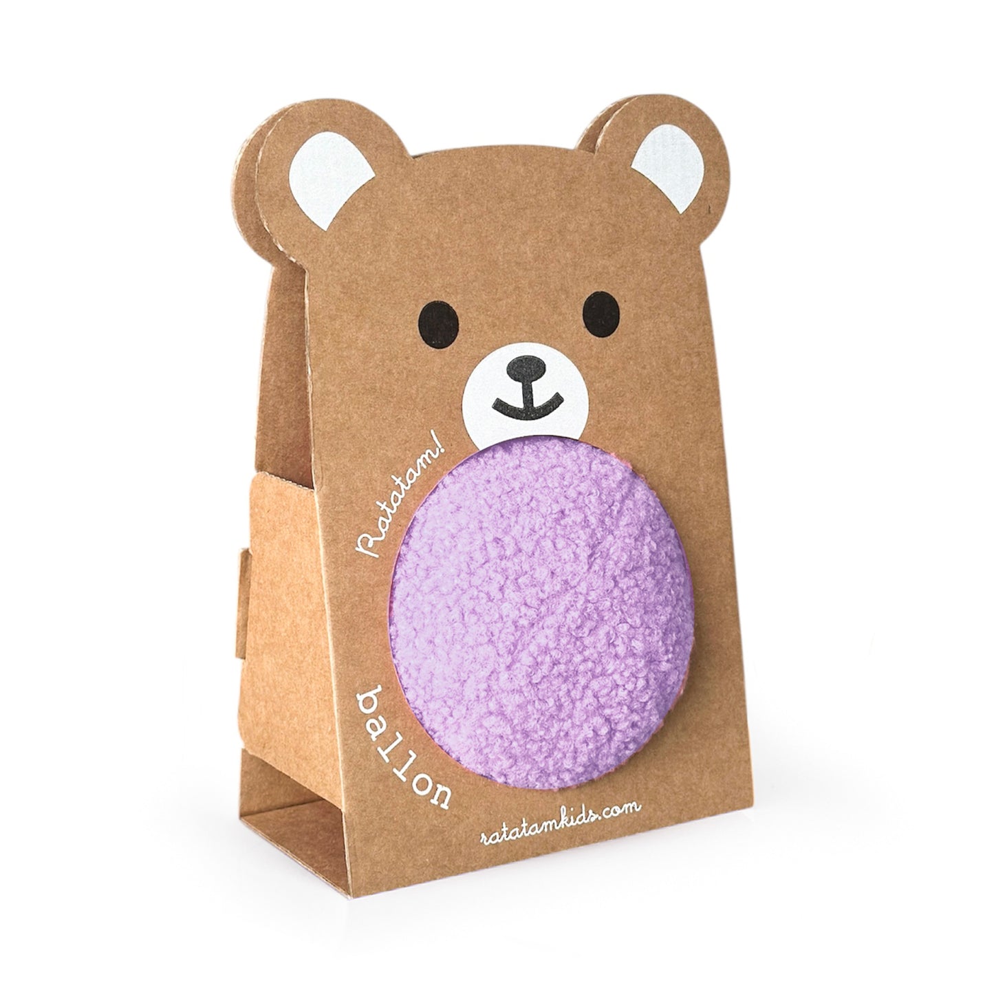 Ratatam! Teddybär Ball 12cm - Lila