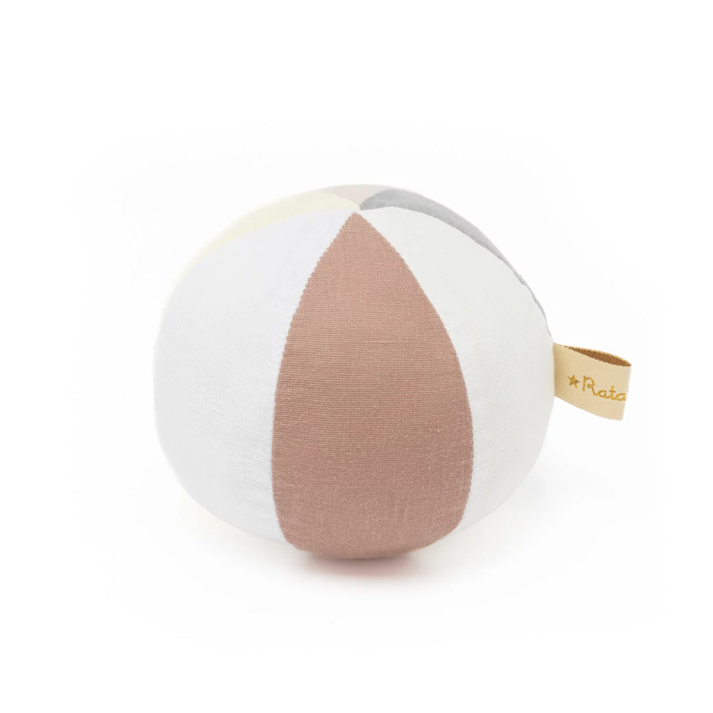 Ratatam! Baumwoll Baby Ball 10cm multicolor pink