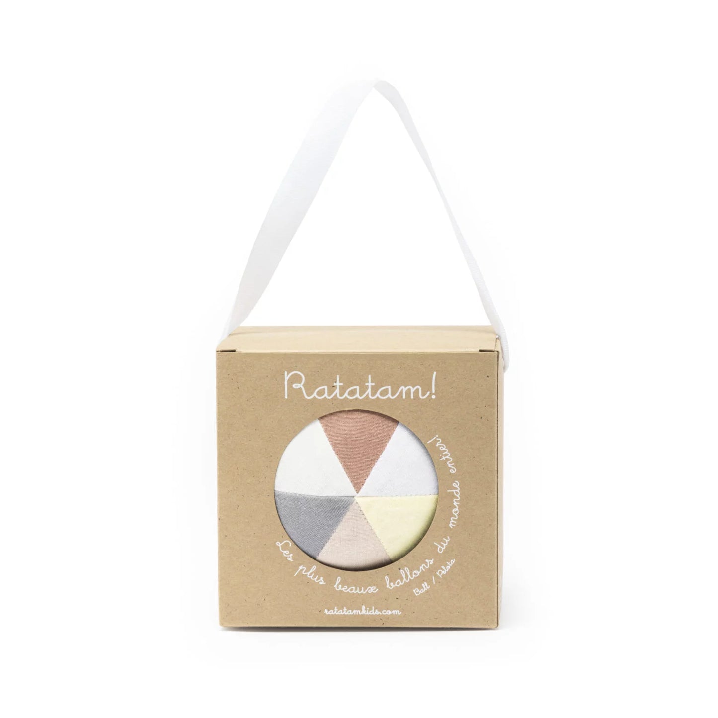 Ratatam! Baumwoll Baby Ball 10cm multicolor pink