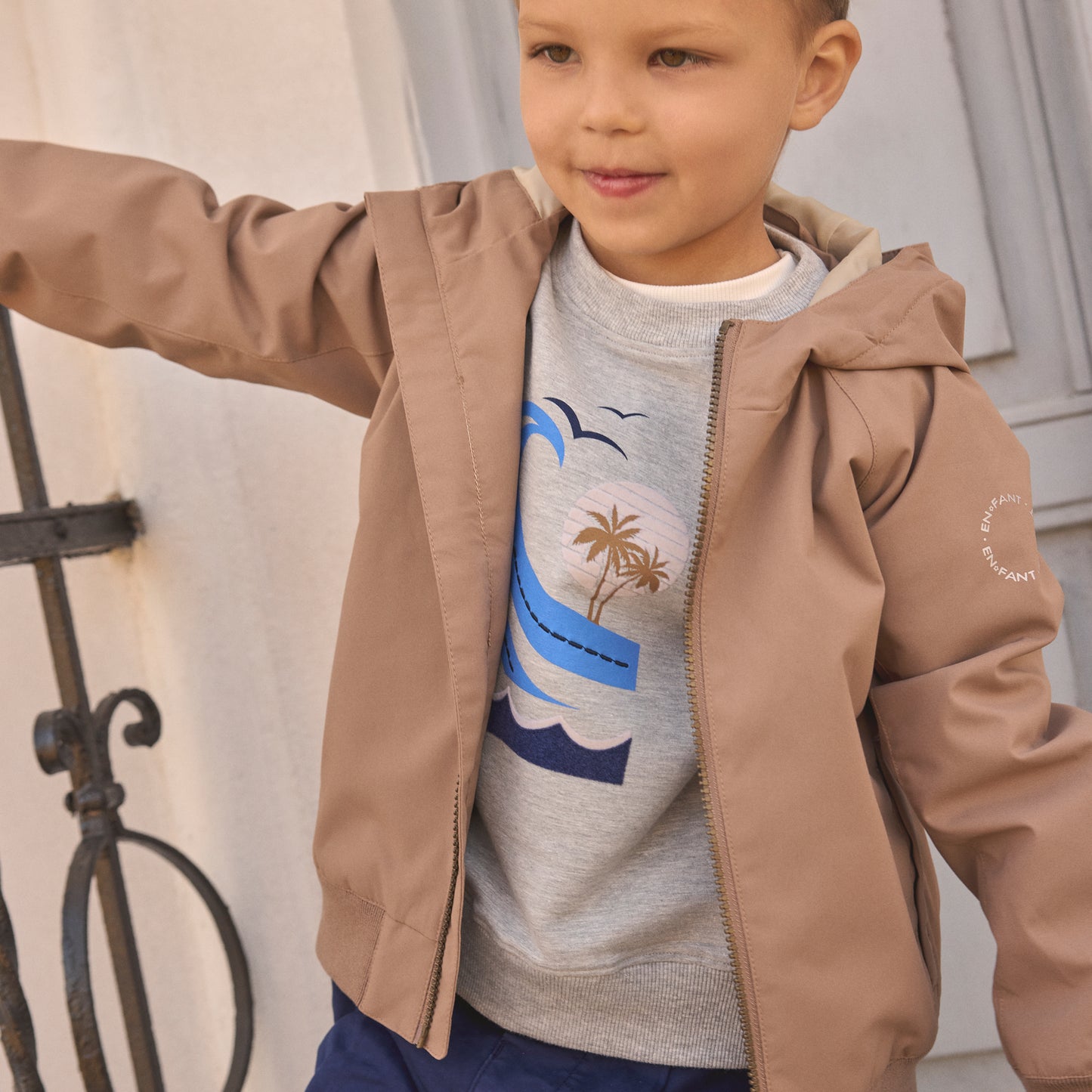 En Fant Bomber Jacke