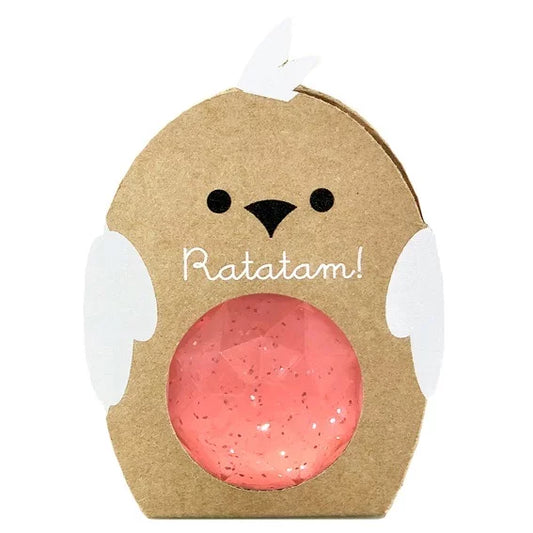 Ratatam! Bird Bouncy Ball 42mm - pink