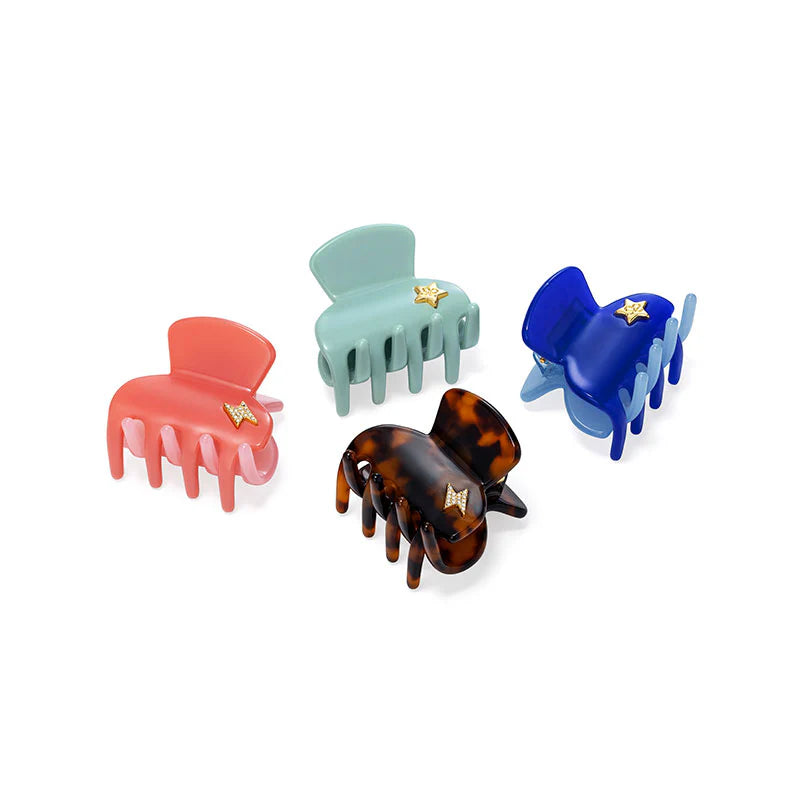 byEloise Krallenclip klein blau Stern