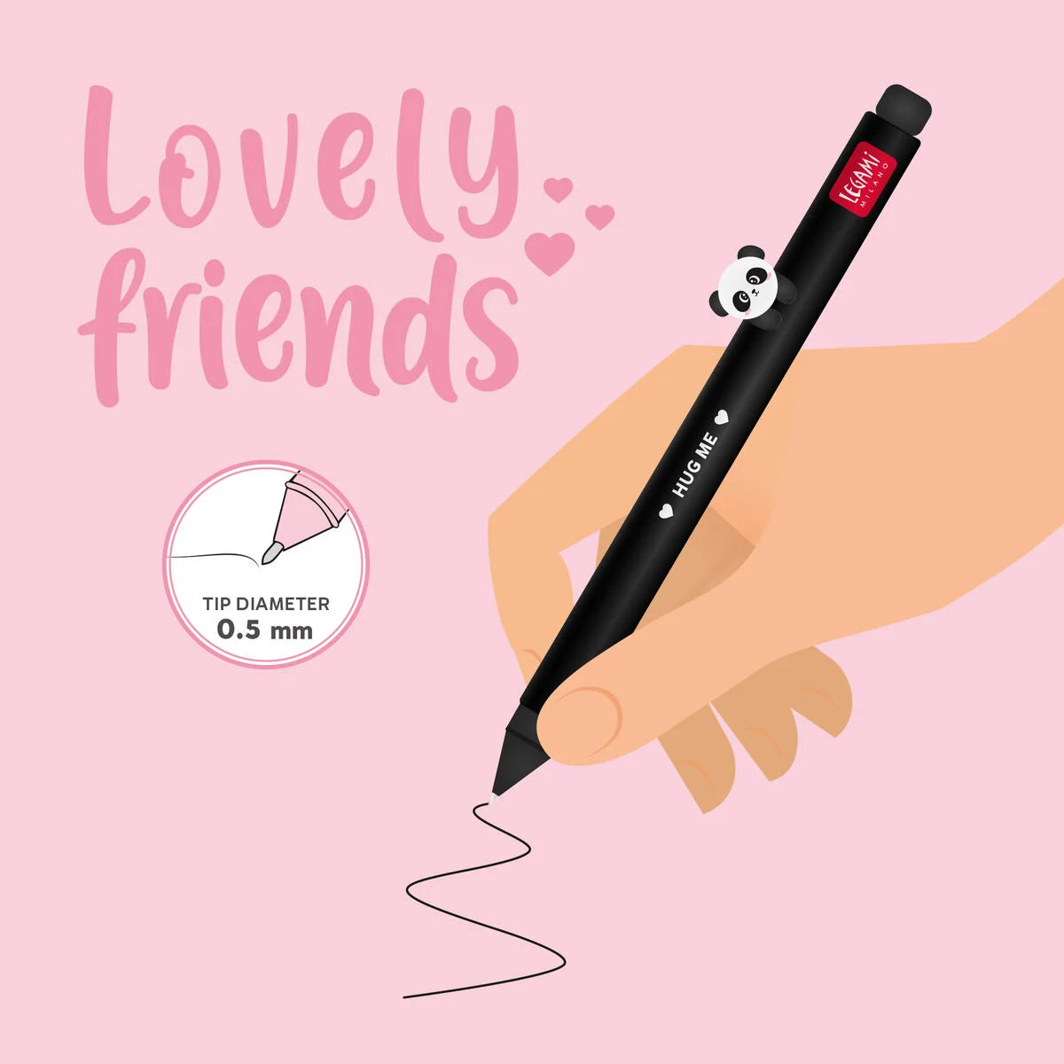 Legami Gelstift Lovely Friends - Panda