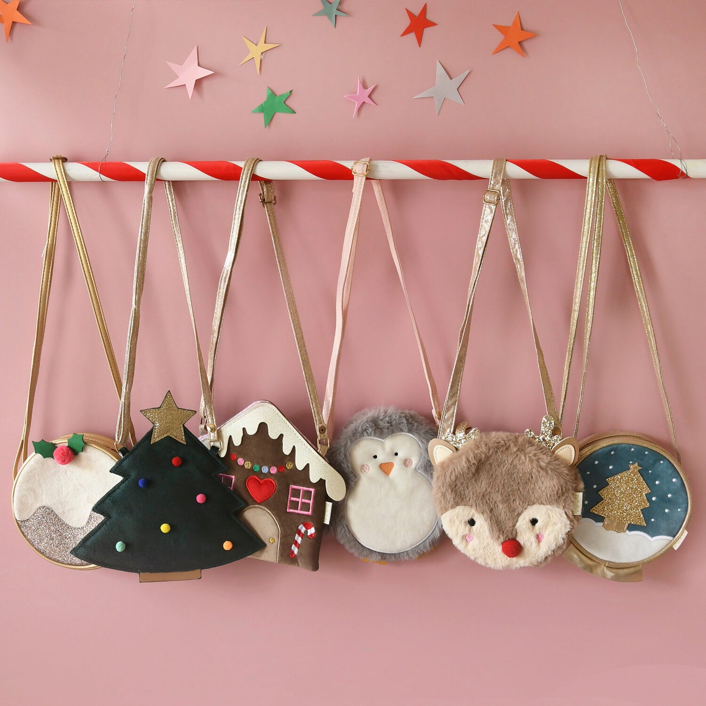 Rockahula X-Mas Schimmernde Schneekugeltasche
