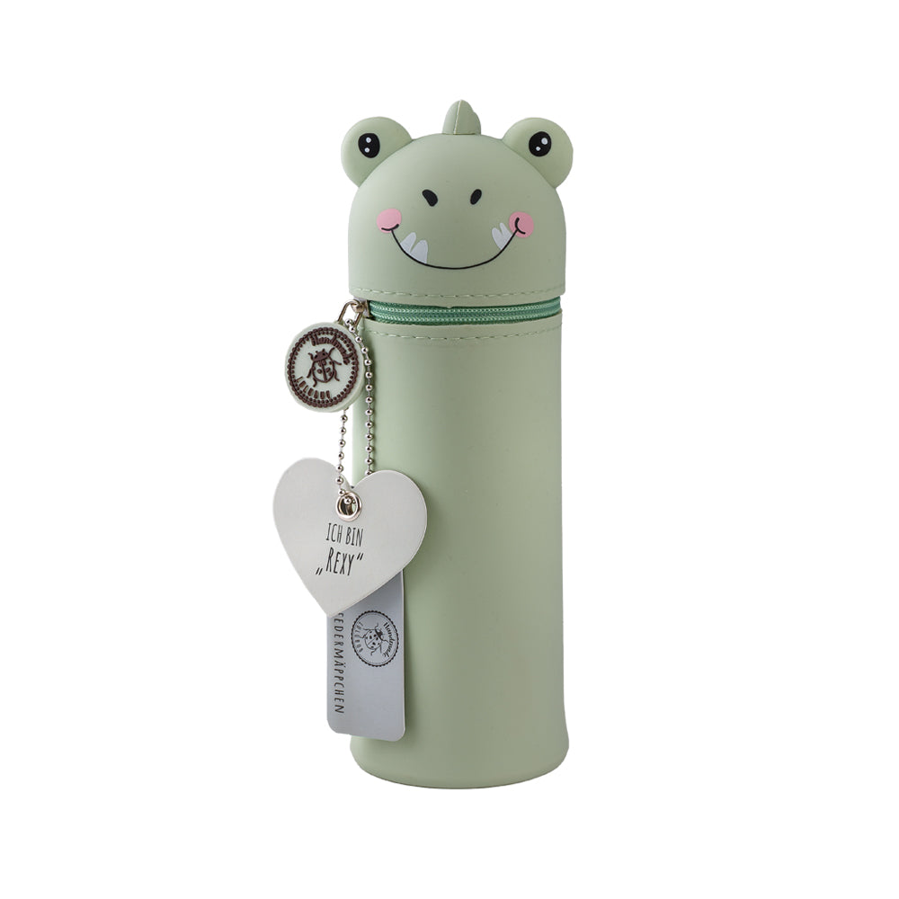 Lulubug Lustiges Tiermäppchen aus Silikon Dino „Rexy“