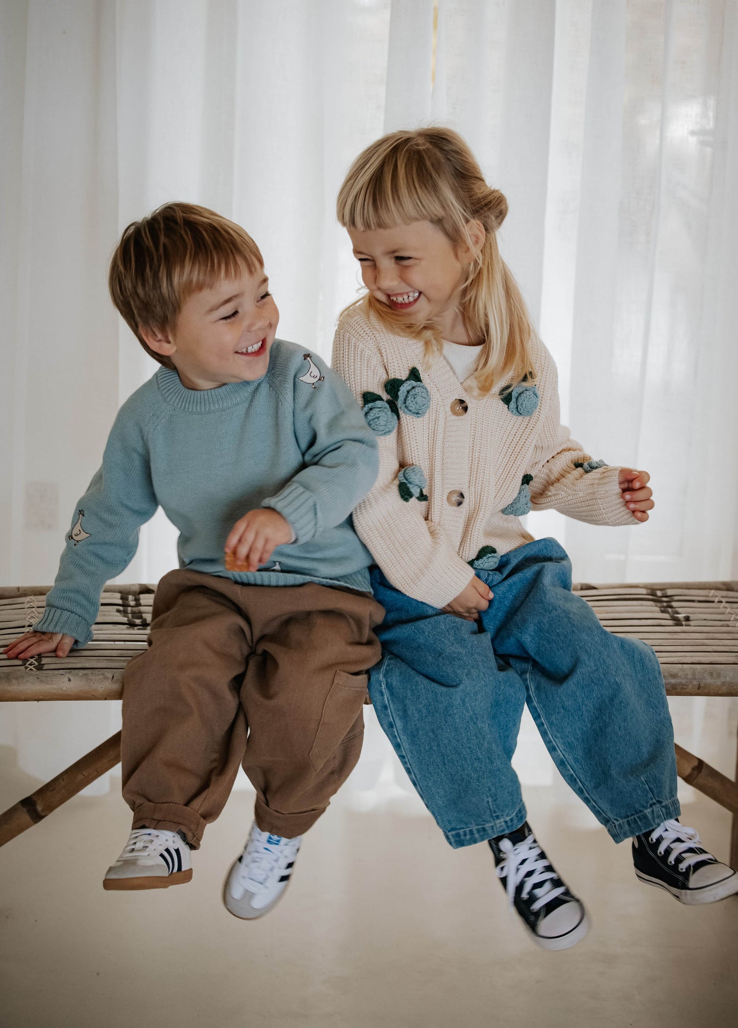 Fliink Cool Flower Strickjacke