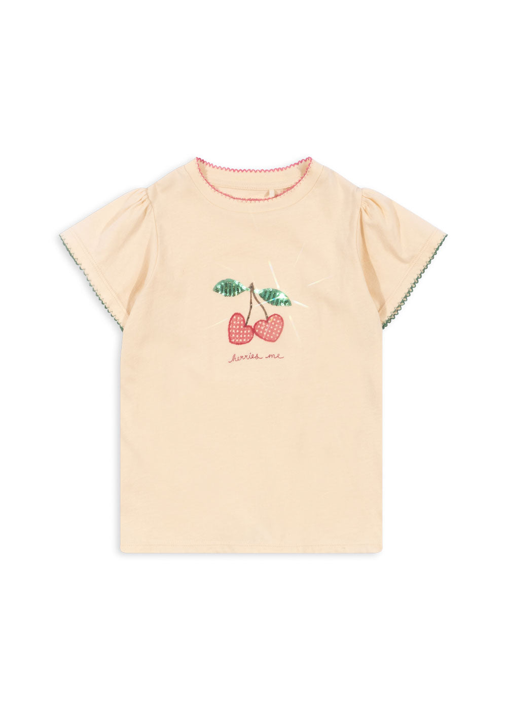 Konges Sløjd Famo T-Shirt - Glitter Kirschprint