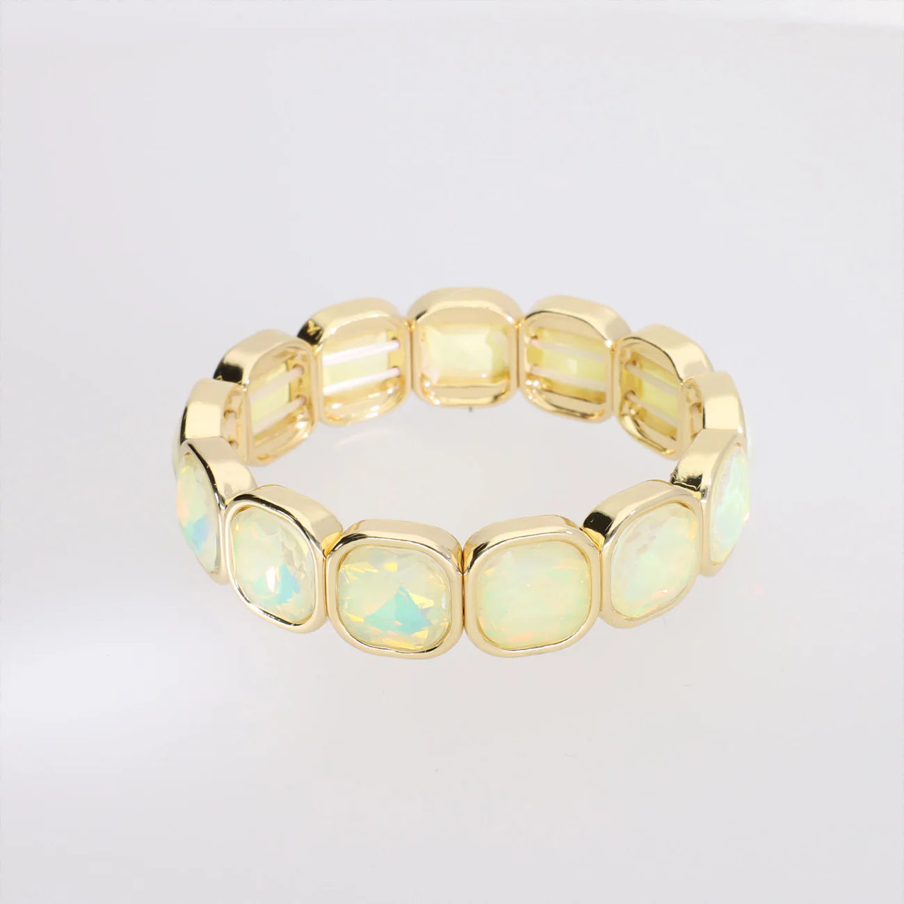 Magic Pearl Gemstone Armband - lemon