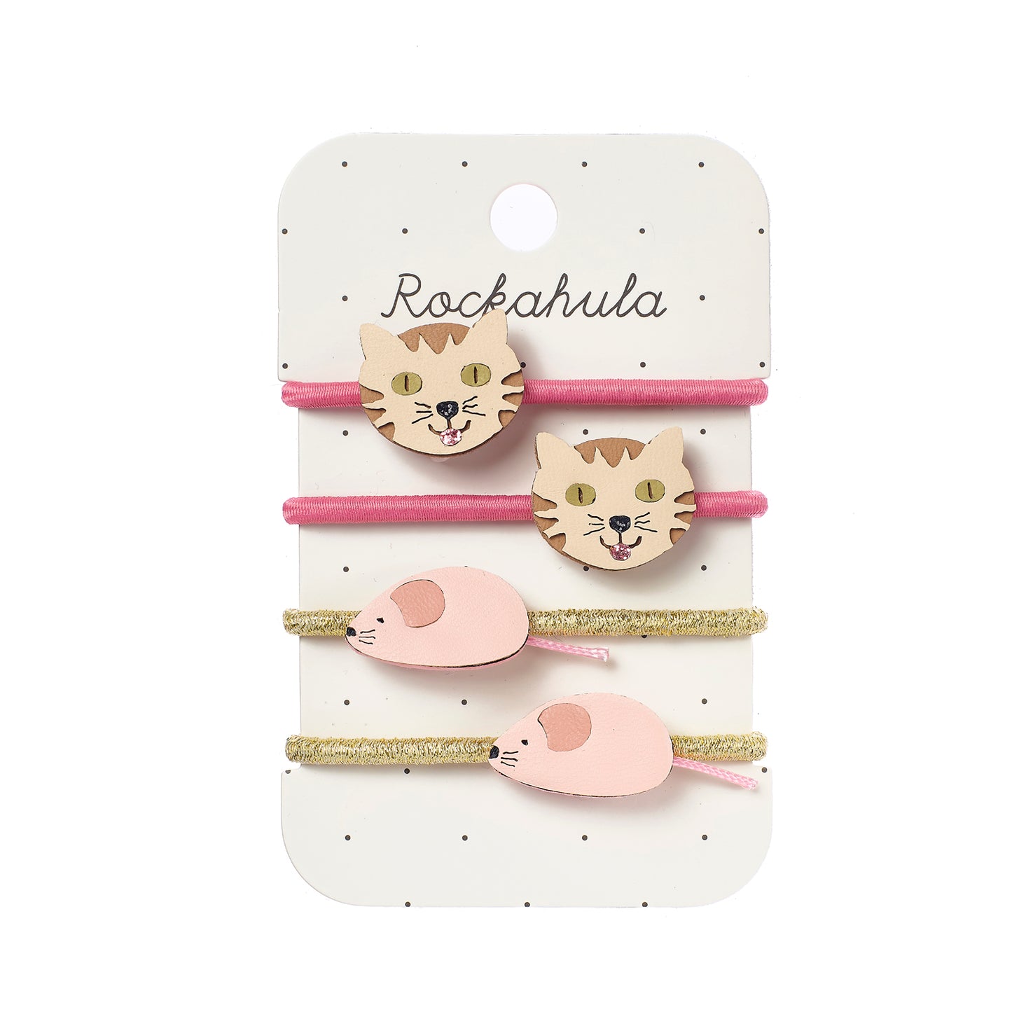 Rockahula Tabby Katz und Maus Haargummis