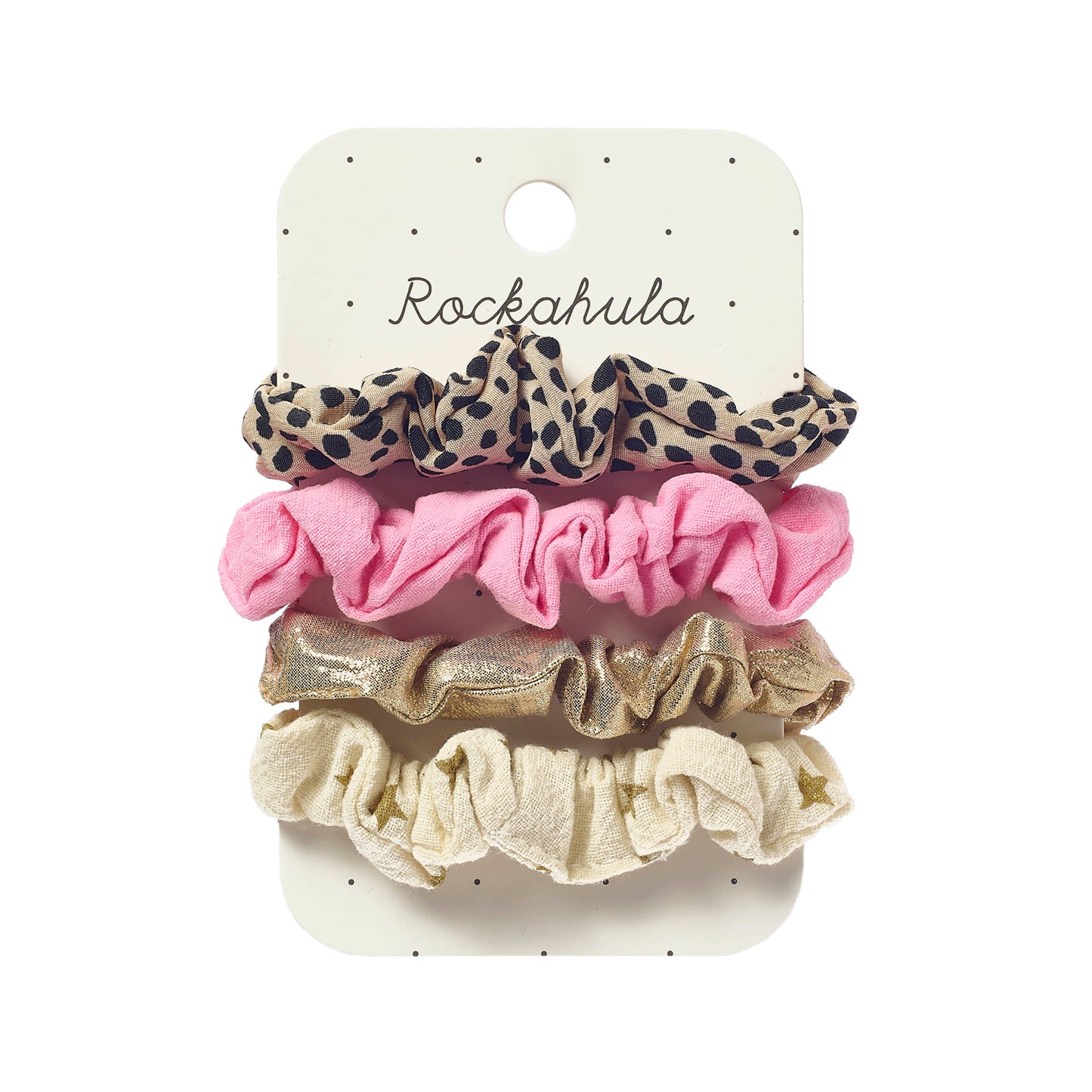 Rockahula Leopard Scrunchie Set