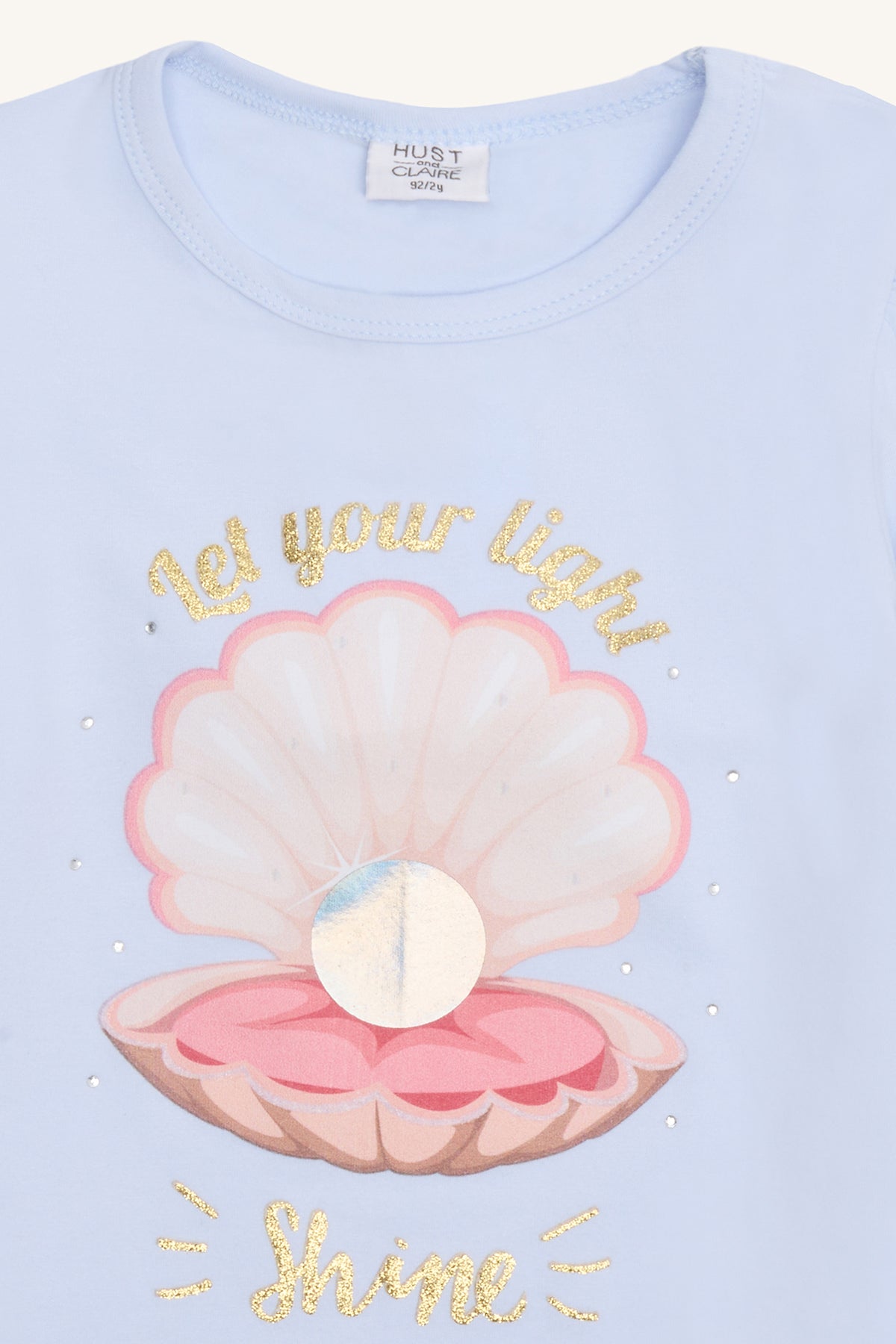 Hust & Claire Alma- T-shirt Muschelmotiv