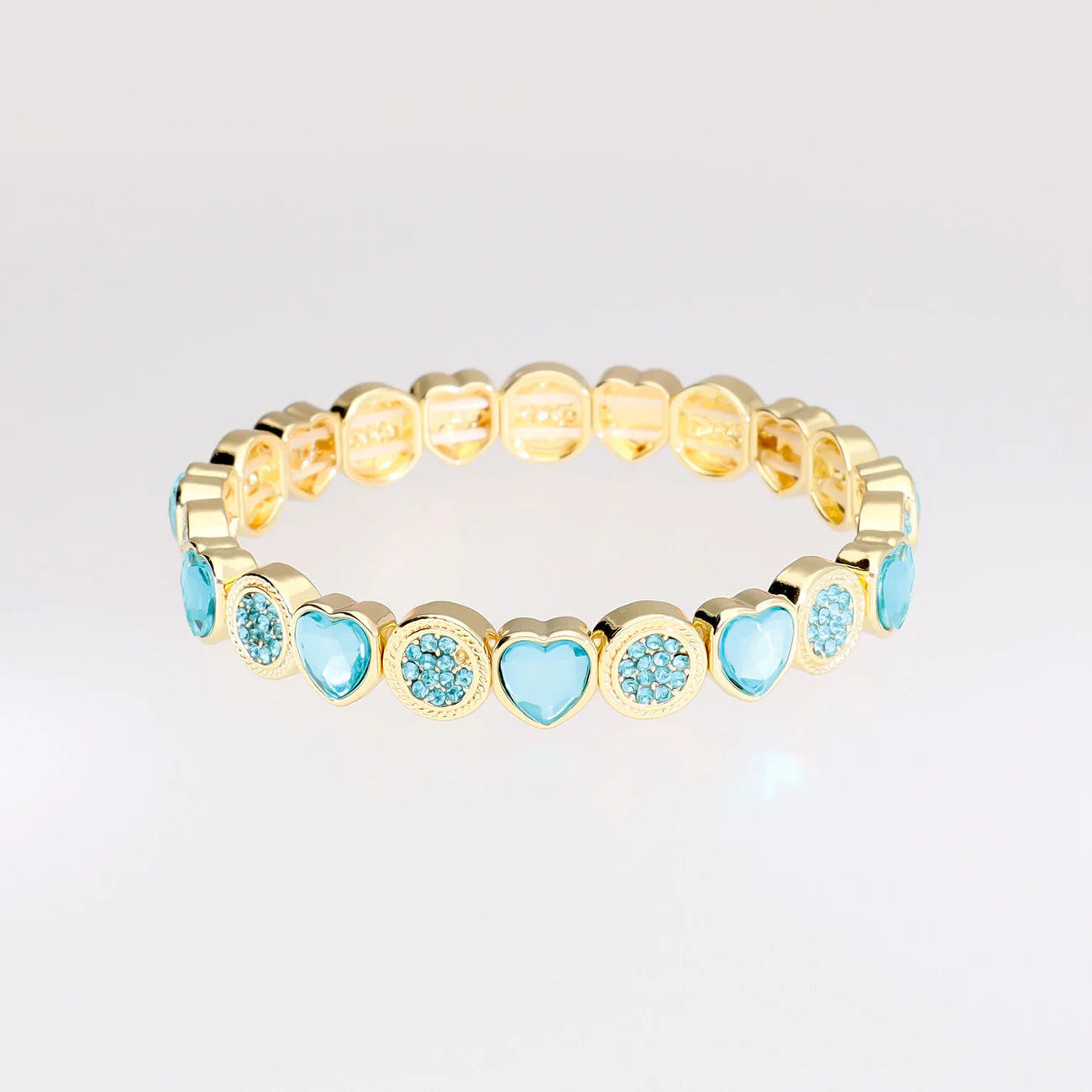 Magic Pearl Lovely Gems Armband - blue