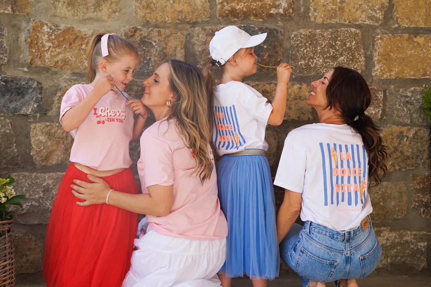 Danamade T-Shirt La Dolce Vita Eis DNoemi