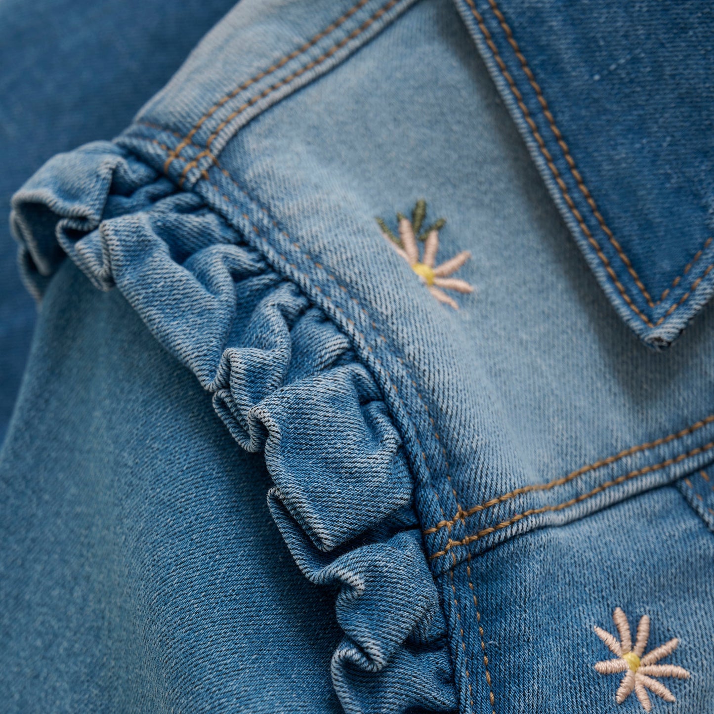 Minymo Jeansjacke - blue fog