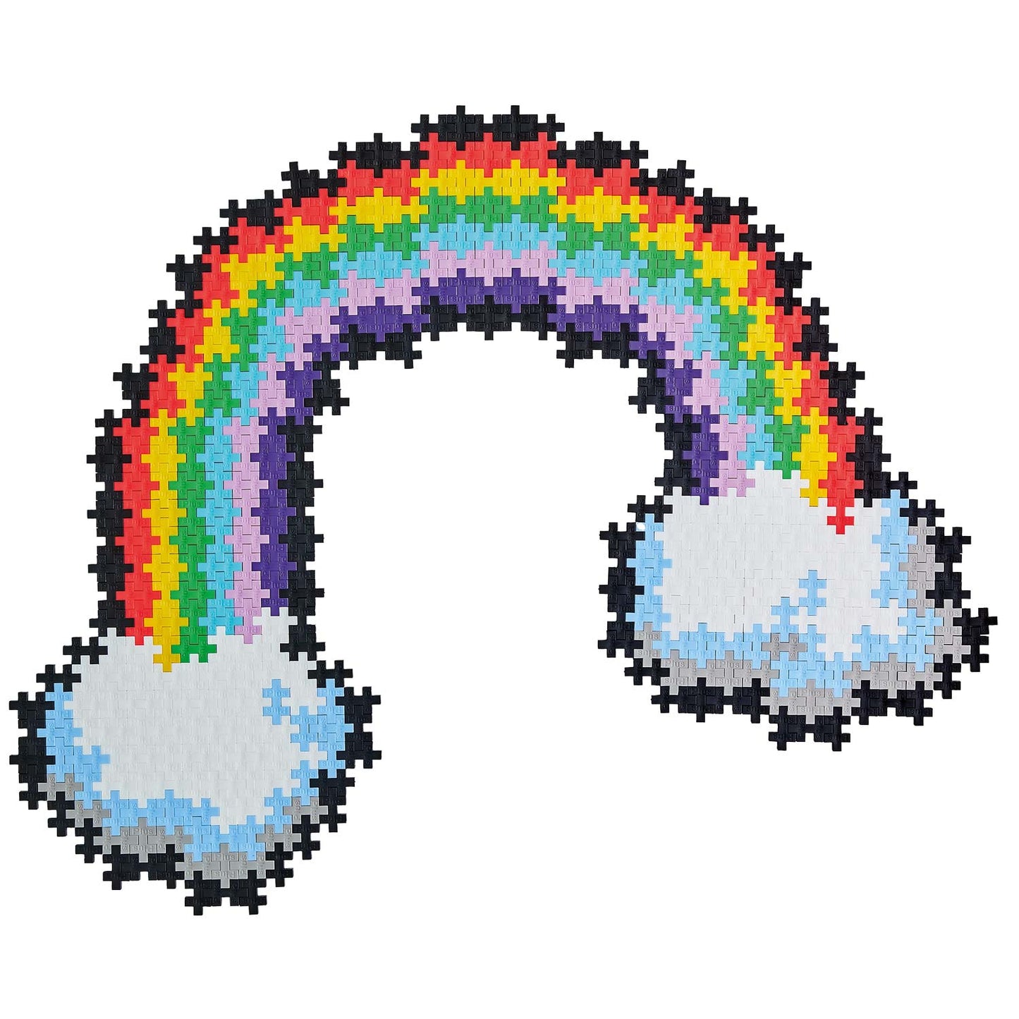 Plus-Plus Puzzle by Number: Regenbogen - 500 Bausteine