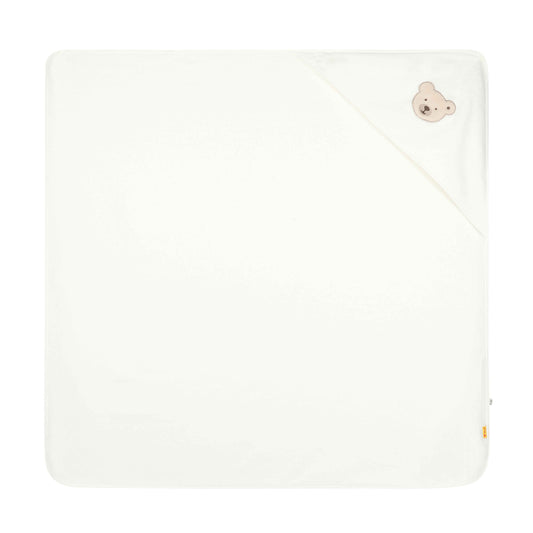 Steiff Badetuch mit Kapuze cloud dancer